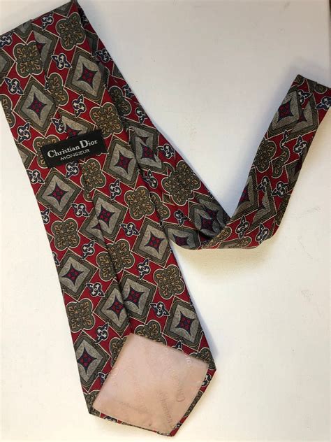 dior signature tie|christian dior ties for men.